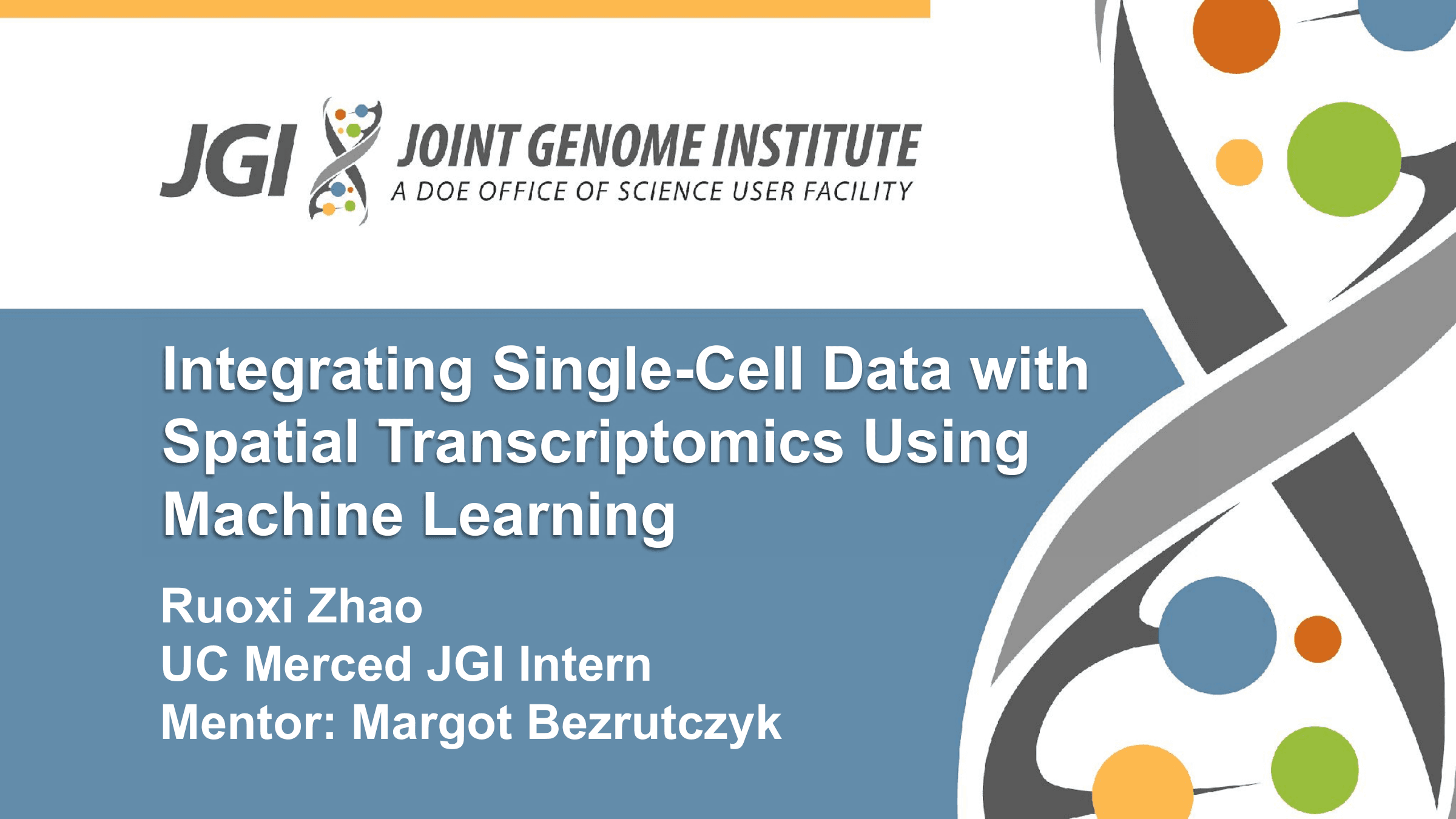 Slides preview: Integrating Single-Cell Data with Spatial Transcriptomics Using Machine Learning
